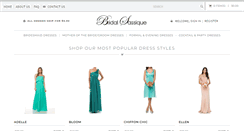 Desktop Screenshot of bridalsassique.com